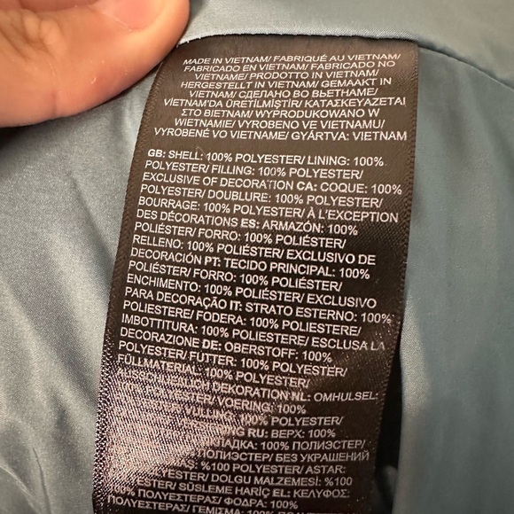 The North Face Women’s Junction Insulated Jacket in Blue Algae - Picture 5 of 7